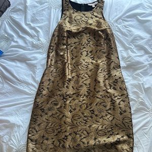 Banana Republic Elegant golden dress